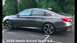 Honda Accord Sport 2018 a prueba [upl. by Enyledam545]