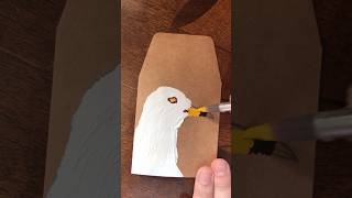 Ringbilled Gull artshorts [upl. by Hapte]