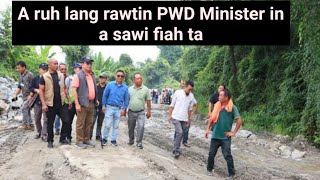 A rapthlak e  PWD Minister insawi fiahna hi i pawm thei em View nghal ngei chi [upl. by Laurentia887]