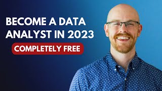 How to Become a Data Analyst in 2023 Completely FREE [upl. by Melena]