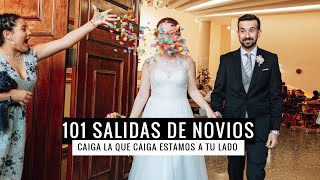 101 SALIDA DE NOVIOS DE VIDEO BODA [upl. by Valley918]