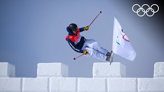 🥇🥈 for USA in Freestyle Skiing Beijing 2022  Mens Slopestyle final highlights [upl. by Neelhtakyram]