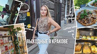 Krakow Vlog Выходные в городе фитнес динозавры вечерняя прогулка по набережной [upl. by Reteid855]