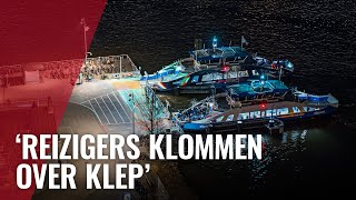 Man dreigt met mes op pont klep opent niet [upl. by Iramohs346]