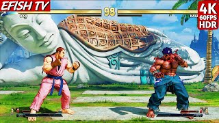 Dan Hibiki vs Kage Hardest AI  Street Fighter V [upl. by Terr903]