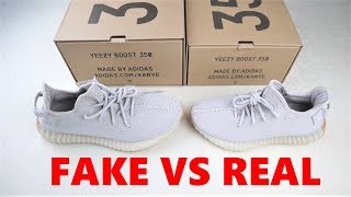 HOW TO SPOT FAKE YEEZY SESAME Real vs Replica Yeezy Boost 350 V2 [upl. by Hgielyk266]