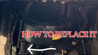 How to Replace Recirculation Flap Motor Valve on Opel Vauxhall ZAFIRA Astra Meriva [upl. by Leahplar991]