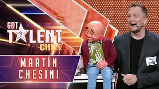 Martín Chesini  Audiciones  Got Talent Chile 2024 [upl. by Maxy364]