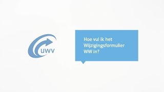 Wijzigingen doorgeven met een WWuitkering [upl. by Aziar]