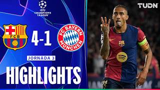 HIGHLIGHTS  Barcelona vs Bayern München  UEFA Champions League 2425  TUDN [upl. by Aneeb699]