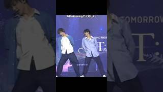 TXT OT5 dancing to The Killathe hip part 😭🔥 [upl. by Venola]