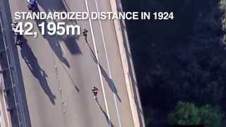 The History Of The Marathon  90 Seconds Of The Olympics [upl. by Arvonio]