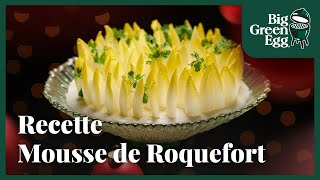 Mousse de roquefort fumé et endives  Recette  Big Green Egg France [upl. by Nochur]