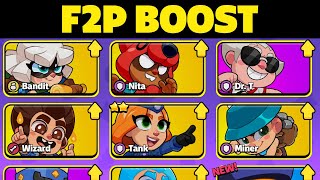 Boosting my F2P account in Squad Busters [upl. by Esirahs956]