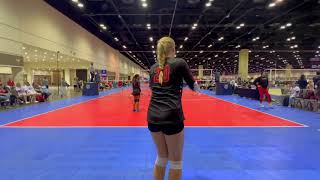 FEVA 14U White vs Tampa United VBA 14U Rox [upl. by Malchus]