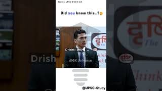 Did you know this😱  UPSCStudy [upl. by Bernelle]