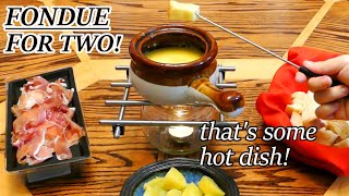 Fondue for Two with DIY Fondue Set [upl. by Ecinrev124]