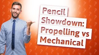 Is propelling pencil same as mechanical pencil [upl. by Griffis]