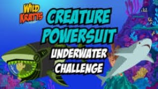 Wild Kratts Games 44 Wild Kratts Creature Power Suit Underwater Challenge Part 2 [upl. by Jedd]