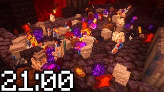 Piglins are slow at bartering in Minecraft  Minecraft Minute 21 [upl. by Aneekal763]