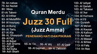 Murotal Al Quran Juz 30 Juz Amma Merdu By Alaa Aqel [upl. by Perrins855]