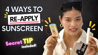 How to reapply sunscreen when you go out I Suchitra Laishram shares [upl. by Namzzaj]