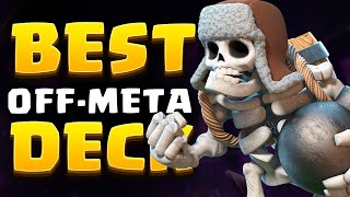 the greatest offmeta deck of all time in clash royale [upl. by Nomolos]