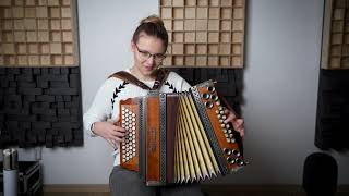 Stiegenwirt Franzé mit Sophia  Steirische Harmonika [upl. by Vandyke]