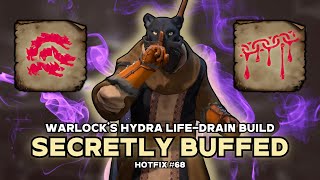 HydraLifeDrain was SECRETLY BUFFED  Warlock Build  Dark and Darker Gameplay [upl. by Ase]