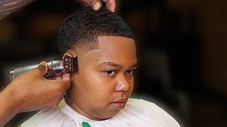 MID TAPER FADE Haircut Watch amp Learn [upl. by Notak474]