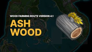 Ash Wood  Farming Route  Genshin Impact [upl. by Raine]