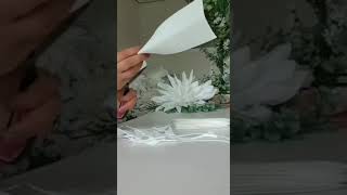 Foam flower foam bloemen maken [upl. by Haswell]