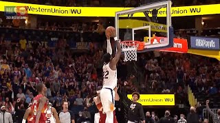 Deandre Ayton with the EMPHATIC dunk amp the Phoenix Suns Sweep the Denver Nuggets [upl. by Avlasor]