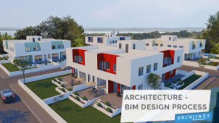 ARCHLineXP Architecture  BIM Design Process  complete video [upl. by Anse]