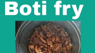 Hyderabadi style boti fry recipe 👌👍 [upl. by Armstrong]