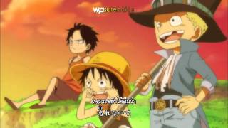 One Piece Opening 14  Fight Together Sub ThaiKaraoke [upl. by Aneehsak]