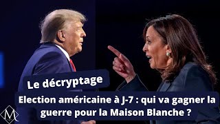 Présidentielle américaine J7  Donald Trump grand favori [upl. by Eerbua954]