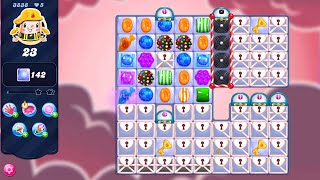 633 Candy Crush Saga Legendary Level 3838 Clear All The Jelly [upl. by Euqinom]