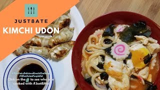 Japanese Udon Soup Recipe Kimchi Just8Ate [upl. by Nnywg]