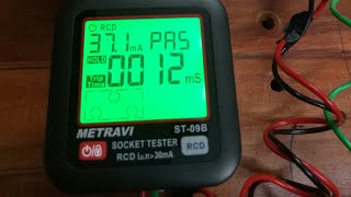 Metravi socket tester ST 09B usage in Tamil [upl. by Nnylhtak]