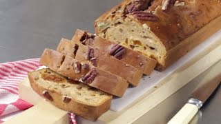 Bananenbrood met abrikozen en pecannoten zonder suiker van Saakje [upl. by Radman]