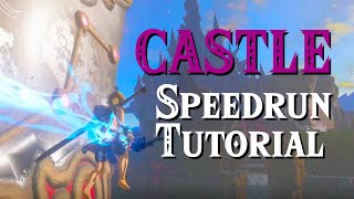 BOTW Speedrun Tutorial  CASTLE [upl. by Arimas]