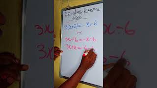 Équation premier degré maths haiti mathematique mathematics mathématiques [upl. by Atsev329]