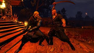 The Witcher 3 NextGen Update  Geralt vs Olgierd on the Ultimate Difficulty with Cutscenes [upl. by Ahtelahs]