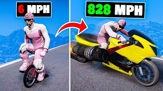 Upgrading SLOWEST to FASTEST Bike in GTA 5 [upl. by Lazor]