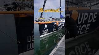 Les premiers IMOCA arrivent aux SablesdOlonne pour préparer le Vendée Globe 2024 [upl. by Merrili]