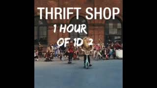 MACKLEMORE amp RYAN LEWIS  THRIFT SHOP FEAT WANZ 1 Hour [upl. by Lot]