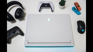 Alienware x17 Unboxing 4K 120Hz RTX 3080  Out of the box benchmark [upl. by Laural871]