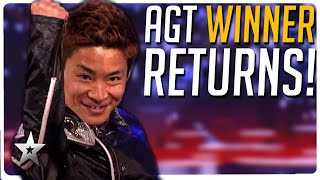 Americas Got Talent WINNER Kenichi Ebina Returns [upl. by Lachance]