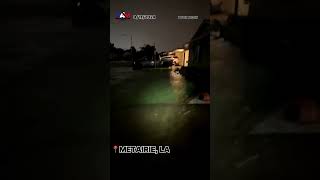 Nightmare scene around New Orleans due to Hurricane Francine [upl. by Marje]